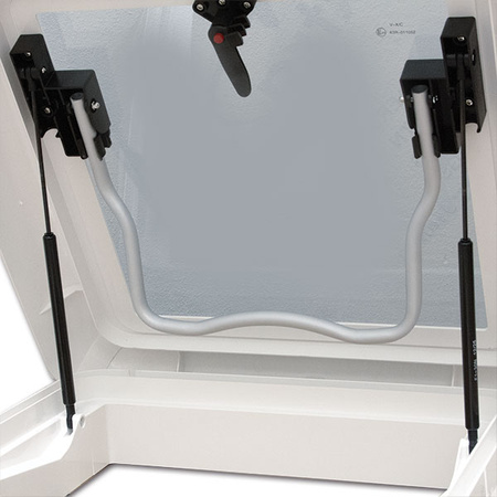 Roof window eXtravent with mosquito net and shade 40x40cm