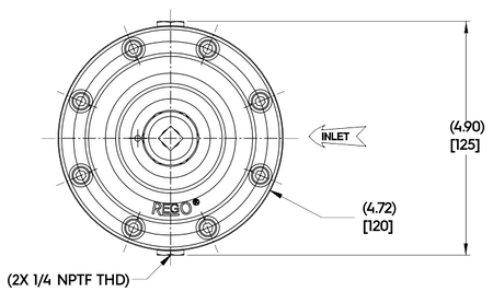 REGO CB000504-B Cryogenic Pressure Builder Economizer Regulator for Bulk Vessels