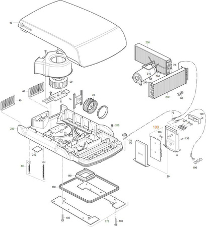 Aventa eco air conditioning electronics