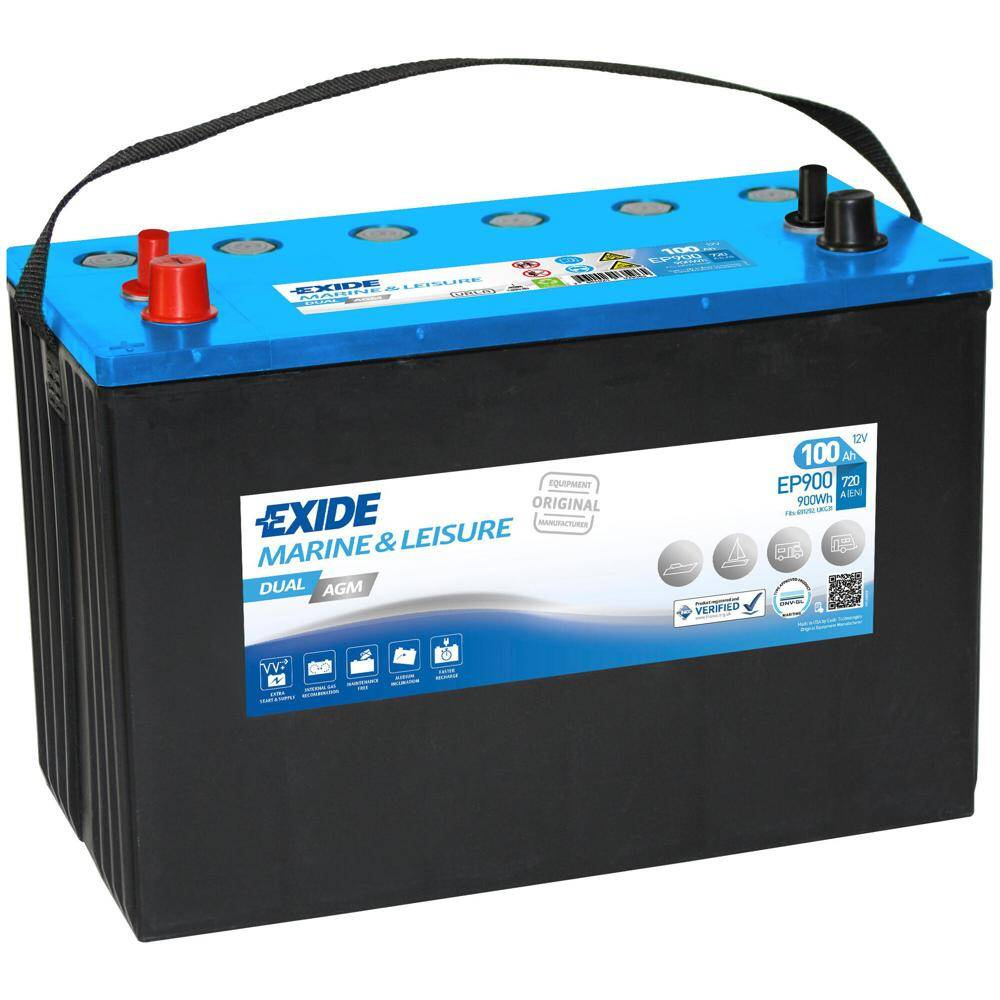 Akumulator EXIDE Dual AGM EP 900 100Ah