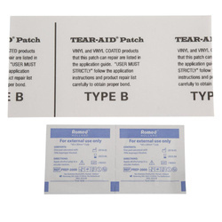 Zestaw naprawczy do tkanin PVC Tear-Aid Set B 15 x 7,7 cm