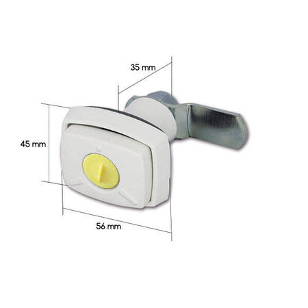 Lock 1036 white