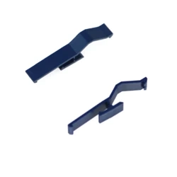 Mounting clip for Cinderella toilet display strip