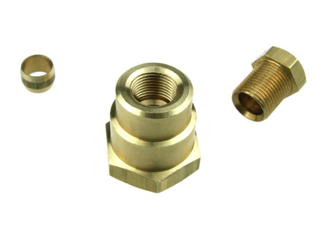 Adapter W20 M20 20/150 do rurki miedzianej M12 8mm - komplet