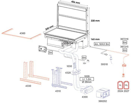 XC Duo - Combined Diesel Hob & Heater 1.8 kW - Wallas