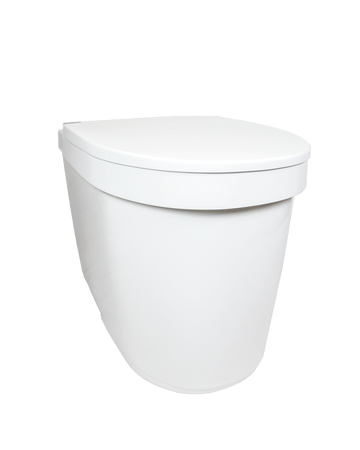 Separett Tiny Urine-Diverting Toilet with Ø32 mm Urine Outlet, 12 V / 230 V