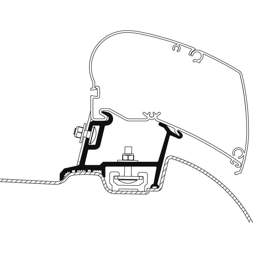 Adapter markizy Thule 6 i 9 do Sprinter od 2006 z bagażnikiem
