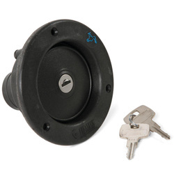 Gniazdo wlewu z kluczykiem do zbiornika wody Fiamma czarne