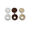 Screw cap white Ø 13 - 100 pcs