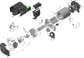 Exhaust connection for Combi