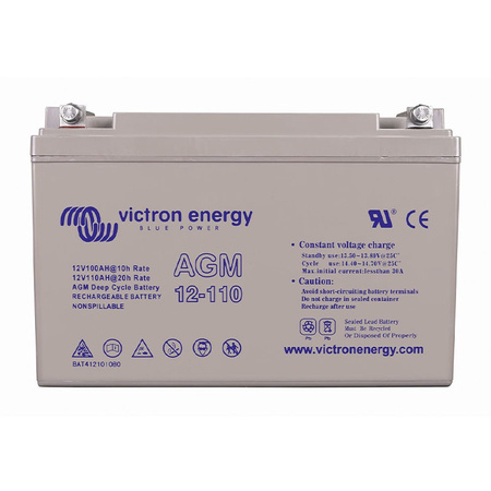 Victron AGM Deep Cycle 12 V 110 Ah (M8) akumulator AGM do pracy cyklicznej, bezobsługowy