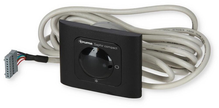 Infrared receiver with cable, 3 m for Saphir Compact air conditioning systems, black