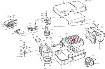 Upper housing part for Trumatic E 4000
