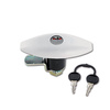 Lock 1052 white with cylinder and keys