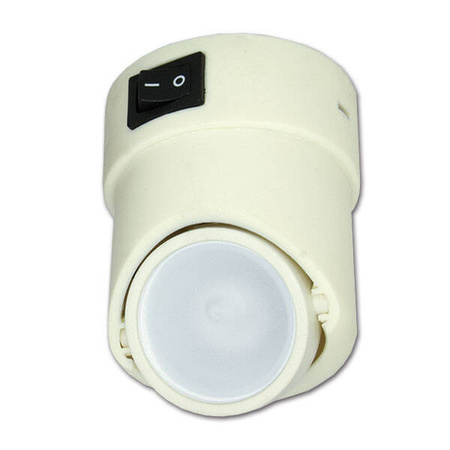 Biały reflektor halogenowy