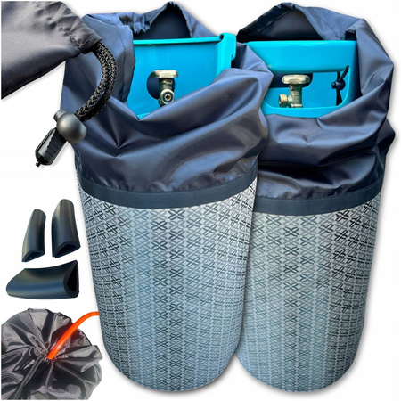 Cover for a 11kg gas cylinder LIMITED GRAY GalloNero