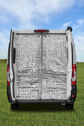 Thermal insulation for the rear doors of Fiat Ducato H2 - Carbest 1-piece insulation with central access