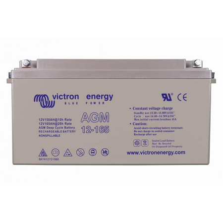 Victron AGM Deep Cycle 12 V 165 Ah akumulator AGM do pracy cyklicznej, bezobsługowy