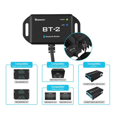 Moduł Bluetooth BT-2 do produktów Renogy (port R485)