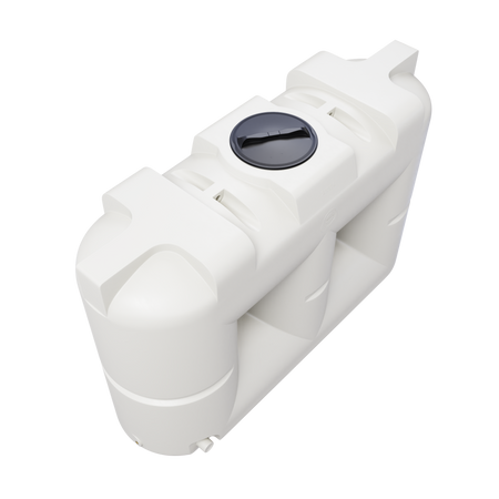 Pojemnik na płyny do drzwi 2000 l UHPLAST biały