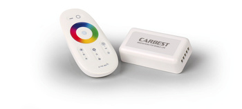 Kontroler Carbest RGBW z pilotem dotykowym - odpowiedni do taśmy LED Flex 83175