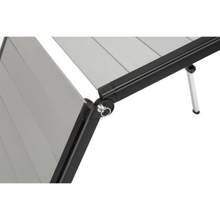 Stół składany Brunner Dinemic 143 cm – aluminiowy, regulowany