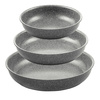 Patelnia Torre S 20cm szara plamka aluminium bez uchwytu