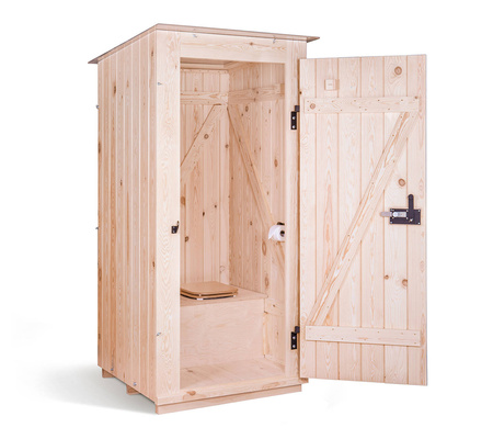 TROBOLO KersaBœm - wooden cabin with composting toilet with 300 l composter