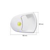 External handle 1125 white