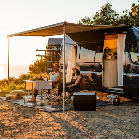 Awning F80, titanium, 497 cm