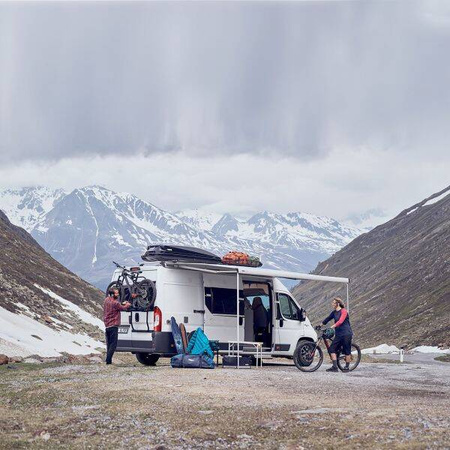 Bagażnik na 2 rowery Thule Elite Van XT czarny, do Ford Transit generacja 7