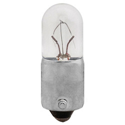 Menbaa Standardowa lampa kulista T4W 4W 12V srebrnoszara
