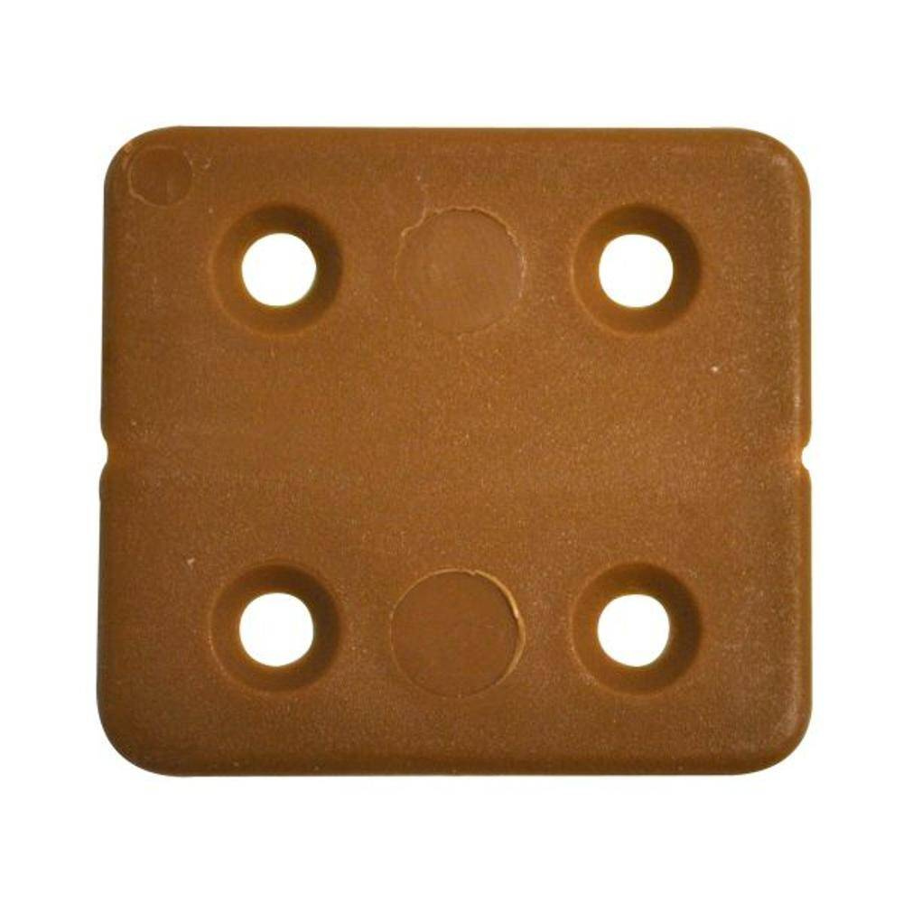 FAWO PVC hinge 40 x 40 mm, brown