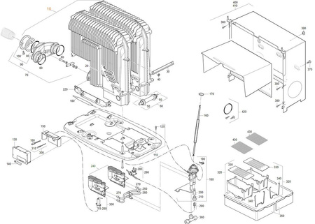Zestaw wymienników ciepła do grzejników Trumatic i S