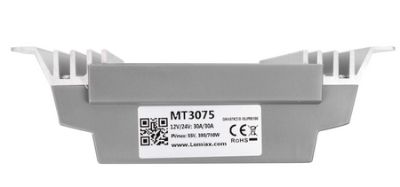 Regulator ładowania paneli fotowoltaicznych 30A Lumiax MPPT 12V-24V MPPT