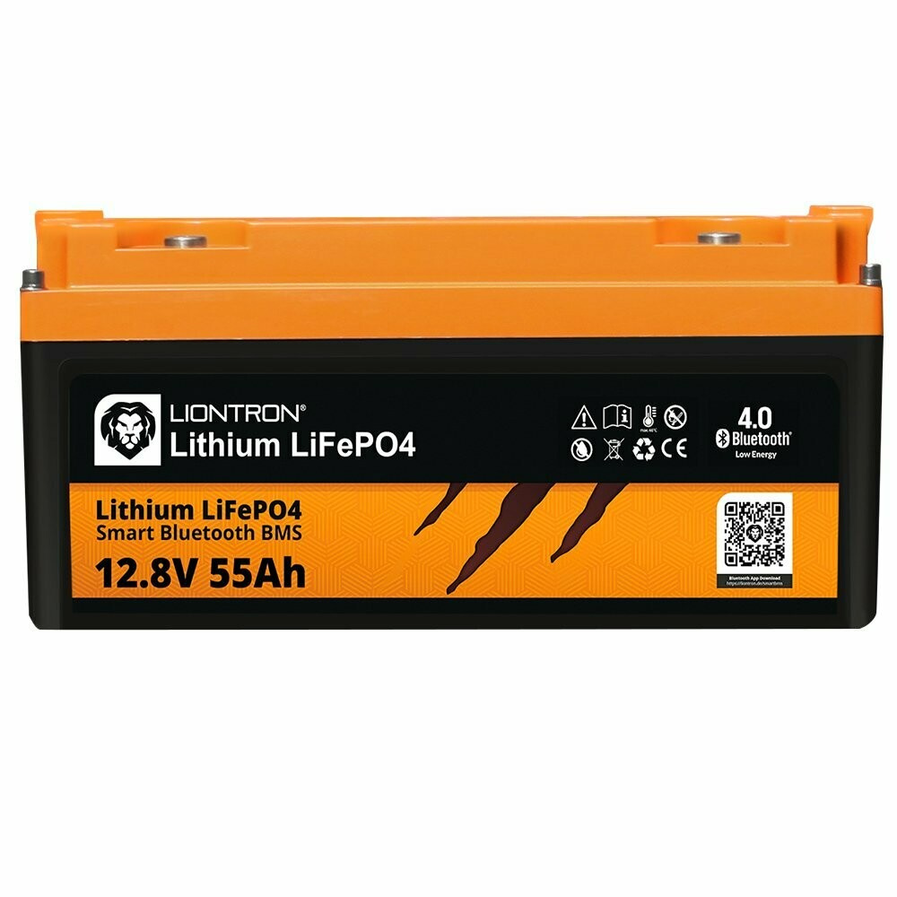 Akumulator LIONTRON LiFePO4 12.8V 55Ah LX Smart z Bluetooth Marine