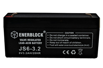 3.2AH lead-acid Battery ENERBLOCK AGM JS