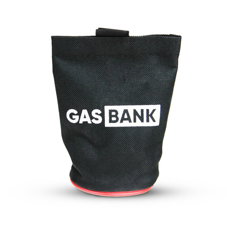 GasBank etui na adapter tankowania LPG, 14 x Ø 7 cm - na 1 adapter DIN lub 3 adaptery M10, czarne