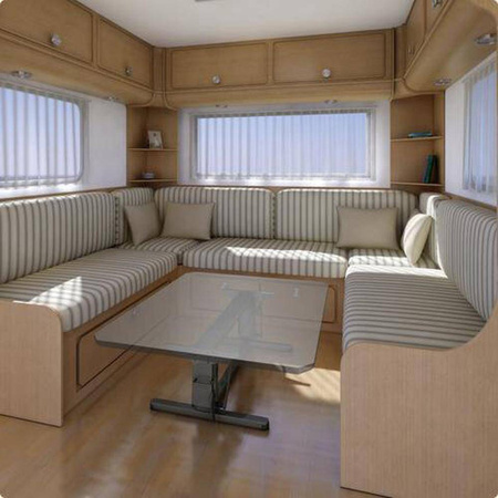 Rama podnoszonego stołu HTA 116 jasnoszara Kesseböhmer