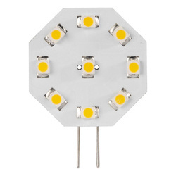 Żarówka LED 9 SMD gniazdo G4, 0.5Watt, 63lm, 3000K