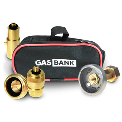 Set of nozzles for refuelling throughout Europe - DIN with non-return valve in a special case