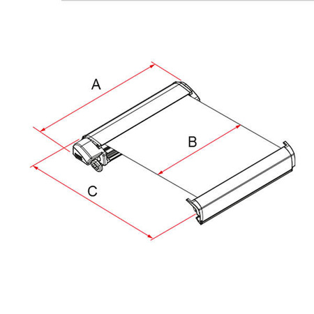 F80L 500 - Titanium / Royal Blue