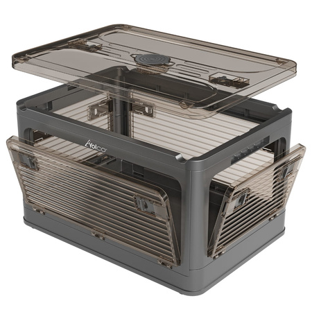 Yolco składane pudełko na kółkach FB40 40 l, Carbon