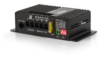 Regulator ładowania słonecznego MPPT - 12 V - 12 A - 165 Wp