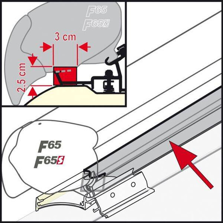 Sealing Tape Rain Guard F80, F65
