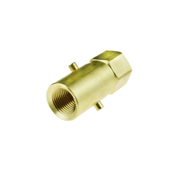 JIC 3/4 UNF to UK Bayonet Filling Adapter