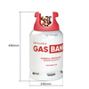 GasBank SLIM LS 6 kg – DUO Light steel LPG Refillable Gas Cylinder