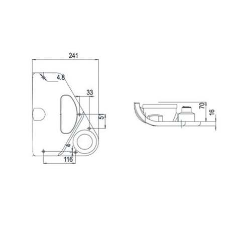 Reverse gear component for FNL6301