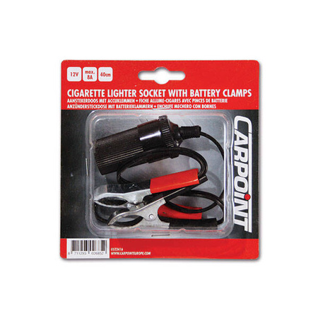 DC clamp socket - 12 V