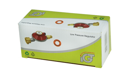 IGT Reduktor 30mb KLF x 1/4 LH PRV dla karawaningów, łodzi, jachtów